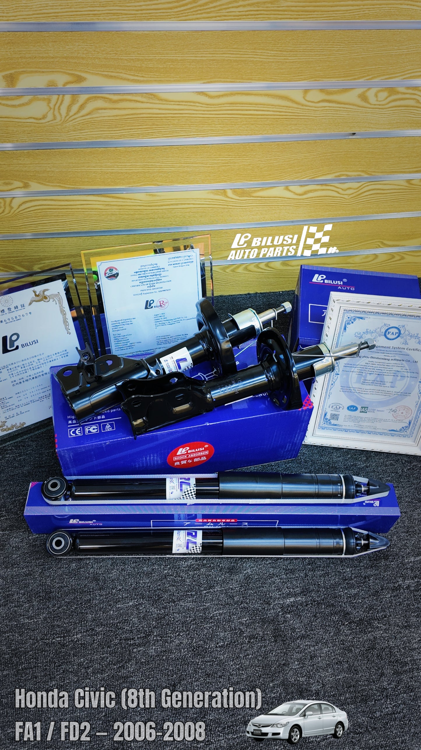 Front Shock Absorber Rear Shock Absorber