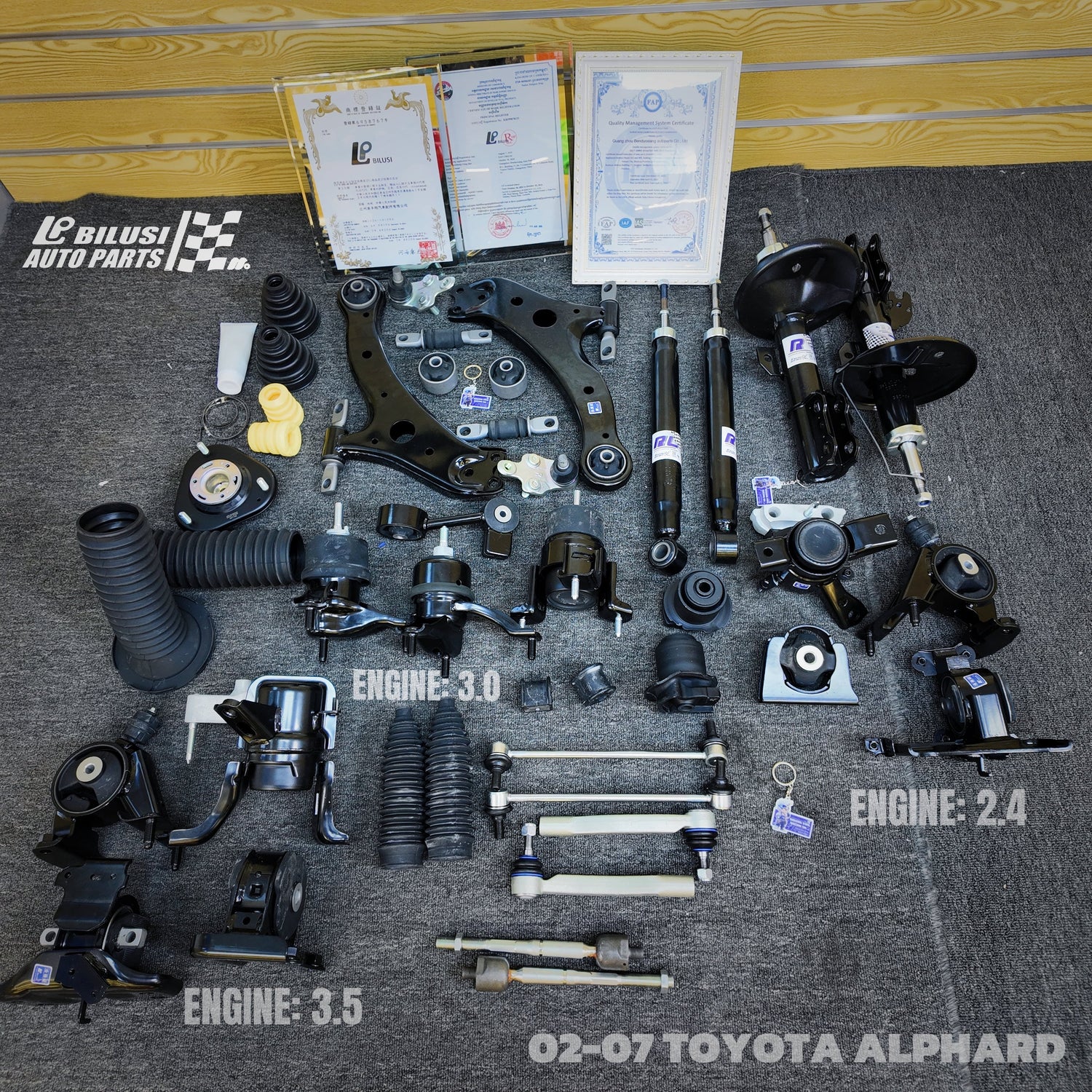 2002–2007 Alphard Chassis Parts