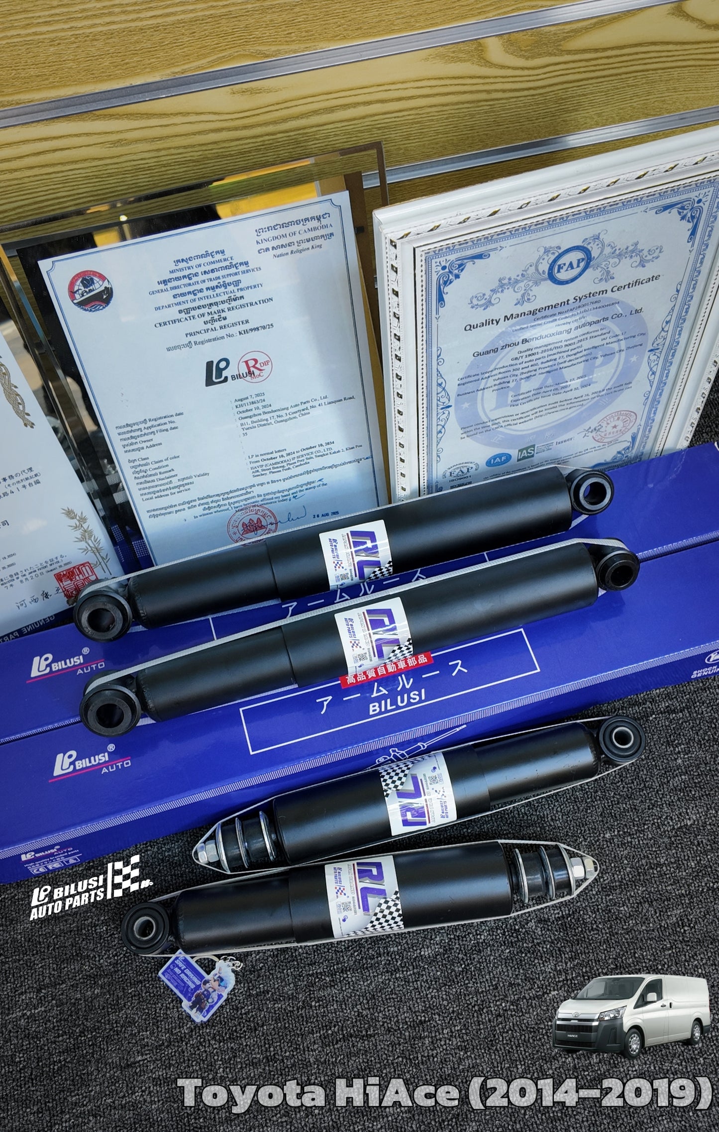 Front Shock R Rear Shock L/R