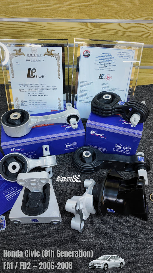 Engine Mount (Transmission) — AT = MT Engine Mount (Rear) — AT Engine Mount (Right, Upper) — AT Engine Mount (Right, Upper) IT   Engine Mount (Rear)
