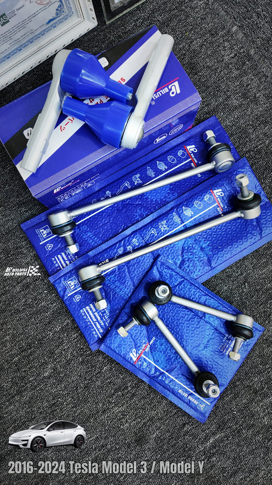 Rear Stabilizer Link (L/R)  Front stabilizer bar ball joint L/R  Steering Rack Inner Tie Rod (L/R)  Steering Rack Outer Tie Rod End (L/R)