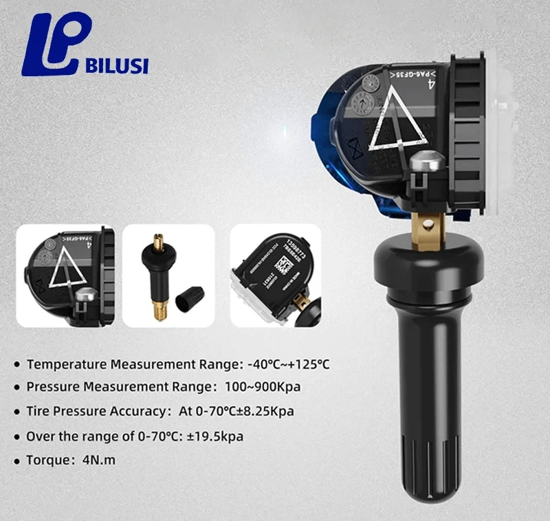 JAPAN BILUSI AUTO PARTS Bilusi Sensor 4pcs 433MHz Tire Pressure Monitor Sensors For Chevy Cadillac Buick GMC OE:13598773 13516165