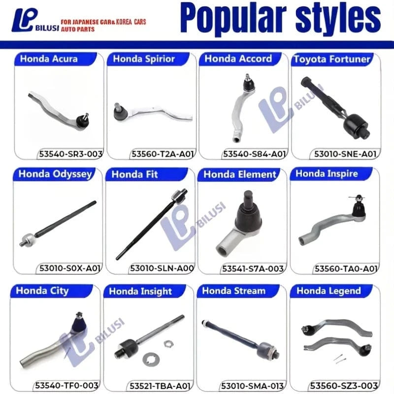 JAPAN BILUSI AUTO PARTS Bilusi The Inner Left And Right Ball Joint for HONDA Breeze/Crv Hybrid RY3/5/6/7 RT5/6 2019-2023 OE:53610-TMB-H01