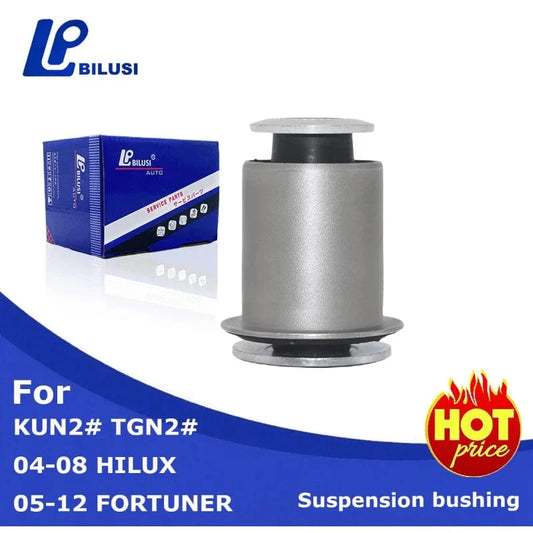 JAPAN BILUSI AUTO PARTS TOYOTA BUSHING 48654-0K040 Bilusi  OE: 48654-0K040 Lower Small Bush Durable And Standard For Toyota 2004-2008 Hilux 2005-2012 Fortuner KUN2# TGN2#