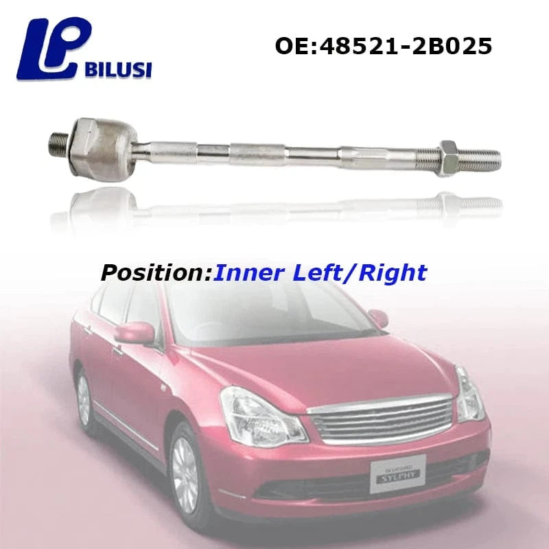 JAPAN BILUSI AUTO PARTS TOYOTA RACK END Bilusi High-Quality Inner Left And Right Ball Joint Tie Rod End for The 1992 for NISSAN Bluebird U13, OE: 48521-2B025.