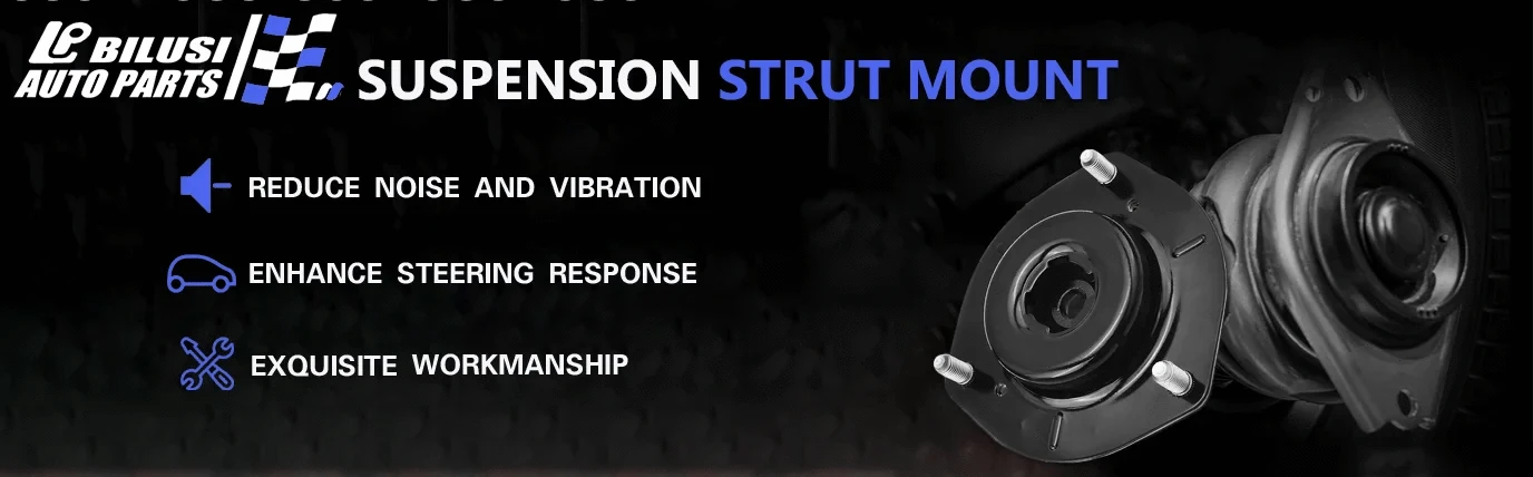 JAPAN BILUSI AUTO PARTS TOYOTA SHOCK ABSORBER MOUNTING Bilusi 48609-60070 Support Sub-Assy Front Suspension L/R Front Strut Mount For Toyota 07-21 LAND CRUISER GRJ200 URJ201 VDJ200