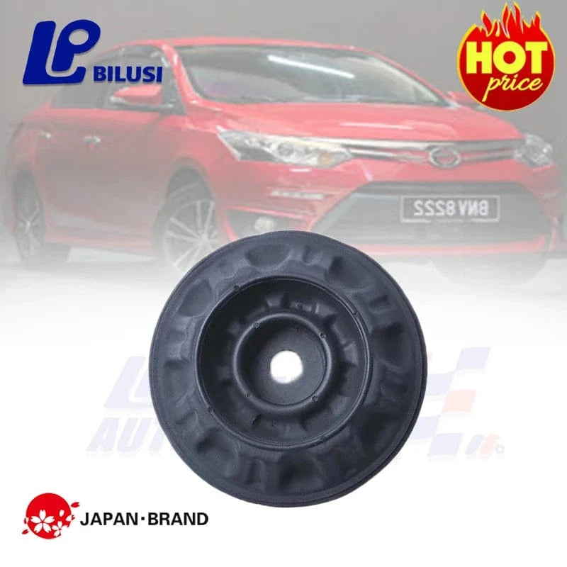 JAPAN BILUSI AUTO PARTS TOYOTA SHOCK ABSORBER MOUNTING Bilusi Front Shock Absorber Rubber Mount for Toyota Vios YARIS NSP15# 13-16 OE:48609-0D140 48609-0D150 48609-0D160