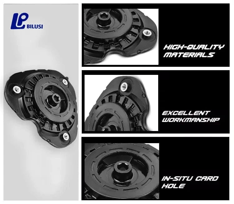 JAPAN BILUSI AUTO PARTS TOYOTA SHOCK ABSORBER MOUNTING Bilusi Front Shock Absorber Rubber Mount for Toyota Vios YARIS NSP15# 13-16 OE:48609-0D140 48609-0D150 48609-0D160