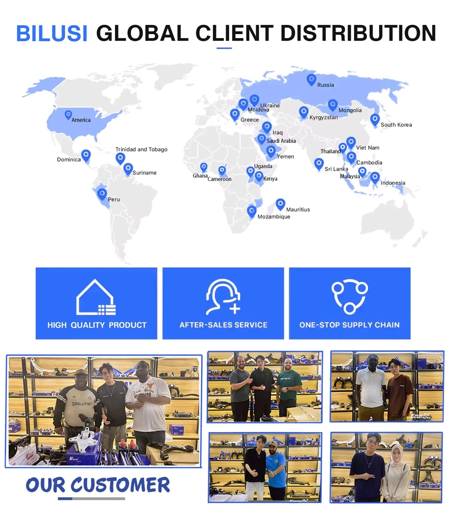 JAPAN BILUSI AUTO PARTS TOYOTA SHOCK ABSORBER MOUNTING Bilusi Shock Absorber Mount for Toyota Camry 06-12 ACV4# ACV51 OE:48609-06210 48609-06230 48609-33190 48609-06190 48609-06170