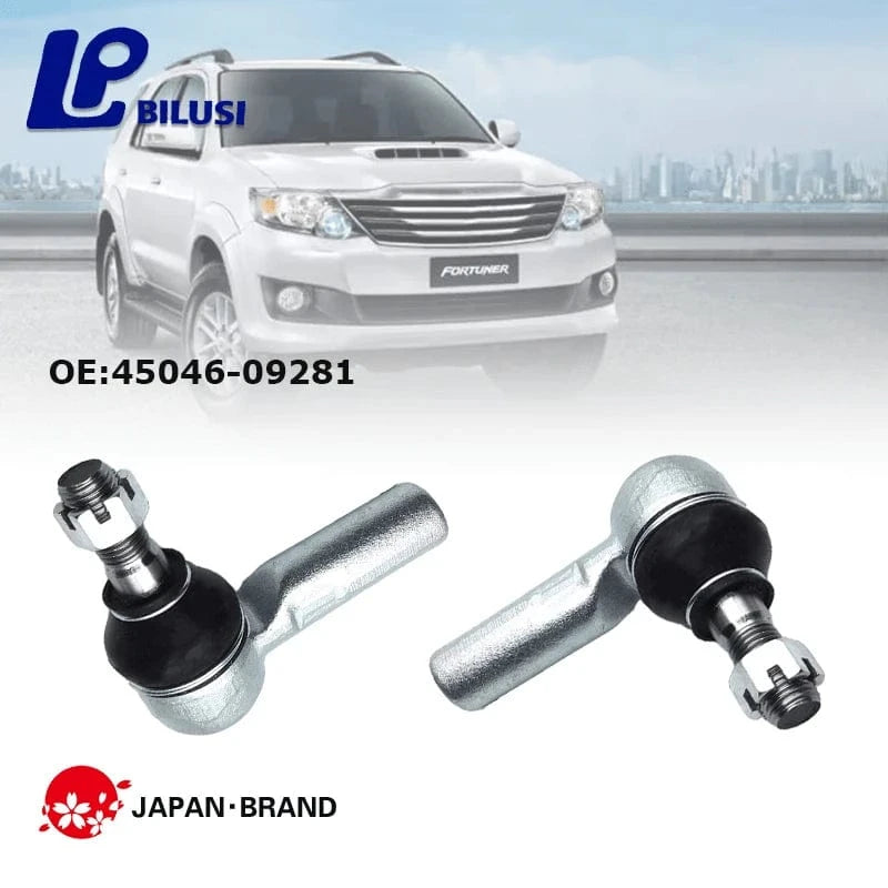 JAPAN BILUSI AUTO PARTS TOYOTA TIE ROD END Bilusi OE:45046-09281 Outer Left Right Tie Rod End for Toyota Fortuner/ Hilux KUN5# 6#/ GGN15 25 35/ TGN1# 2004-2015