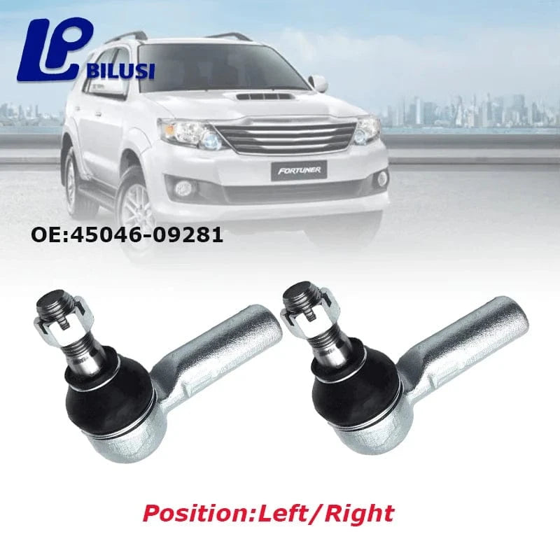 JAPAN BILUSI AUTO PARTS TOYOTA TIE ROD END Bilusi OE:45046-09281 Outer Left Right Tie Rod End for Toyota Fortuner/ Hilux KUN5# 6#/ GGN15 25 35/ TGN1# 2004-2015