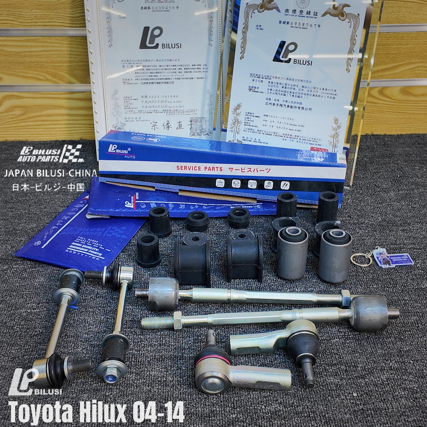 TIE ROD END+RACK END / AXIAL JOINT+BUSH, SUSPENSION+STABILIZER BUSH....