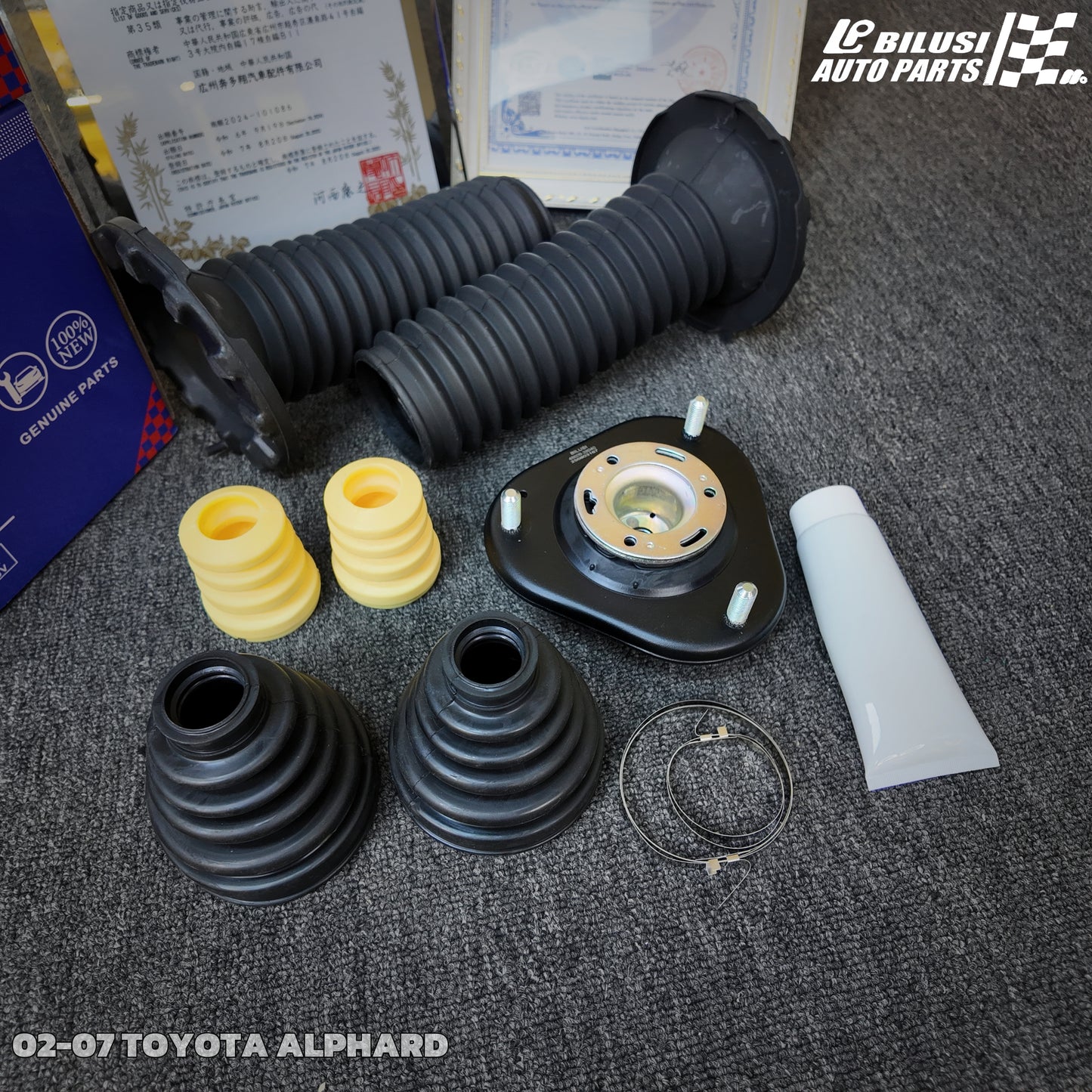 Front shock absorber top mount Dustproof kit Front shock absorber dust cover Buffer gel